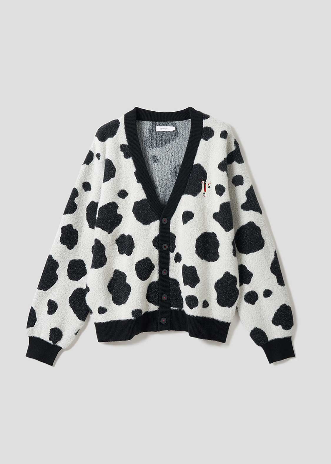 クルエラ｜ウォッシャブルジャカードカーディガン｜ユニセックス