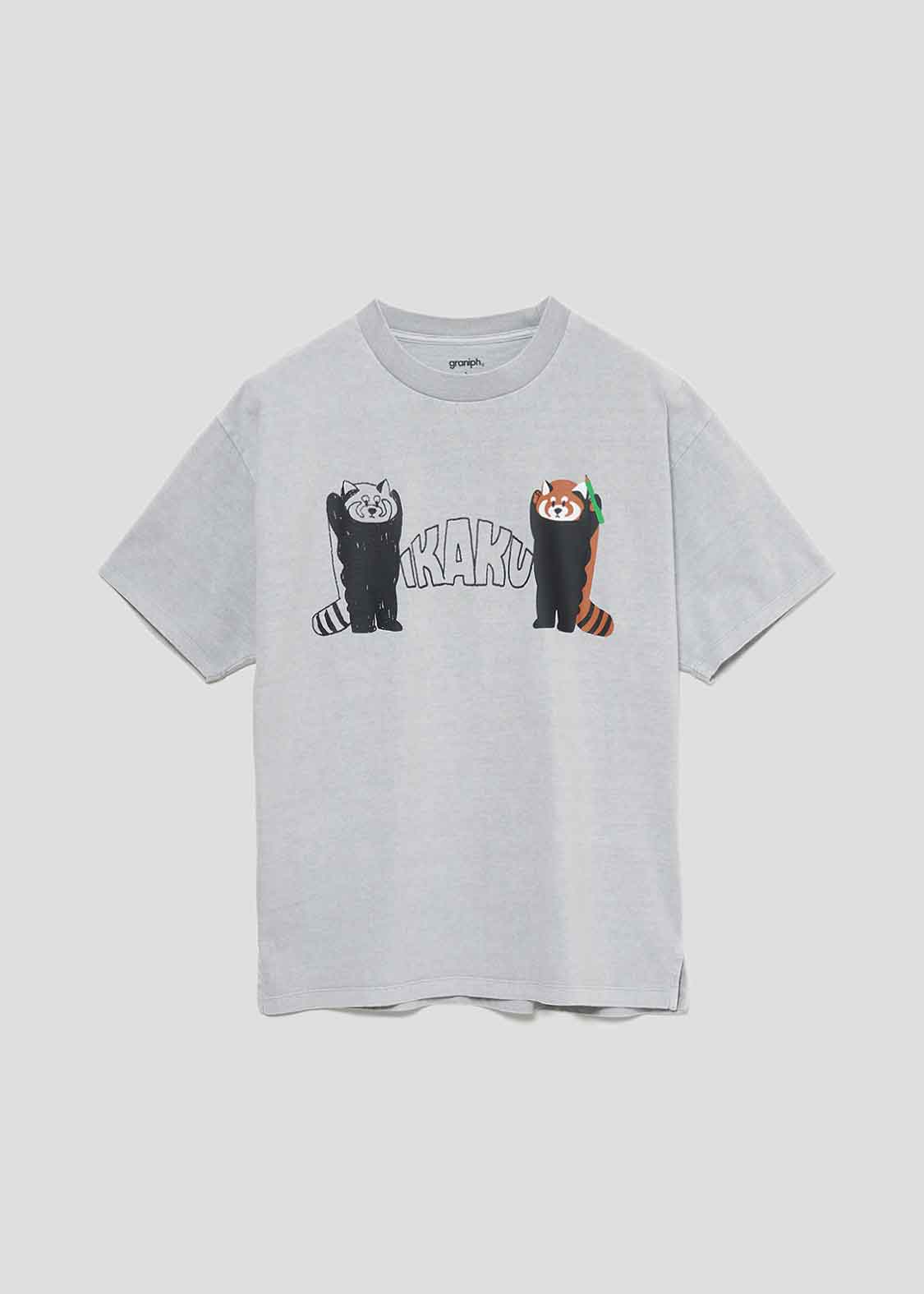 イカクドローイング｜ピグメントビッグシルエットTシャツ｜ユニ