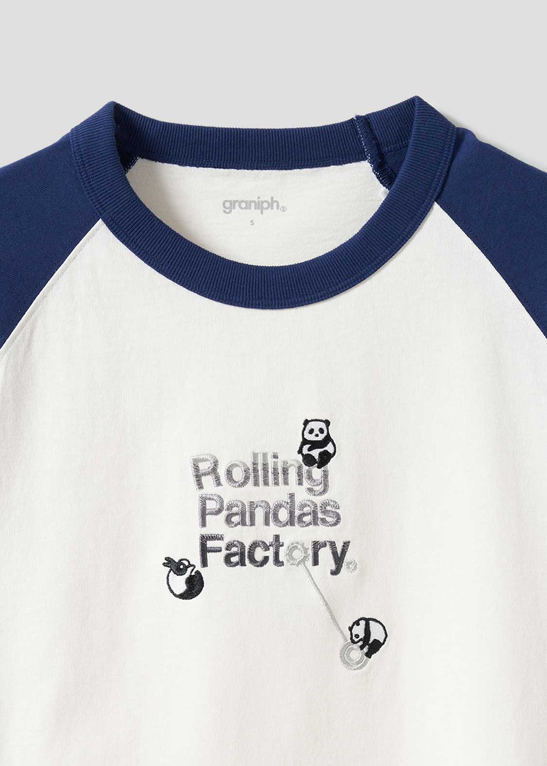 ローリングパンダズファクトリー｜ビッグシルエットラグランTシャツ