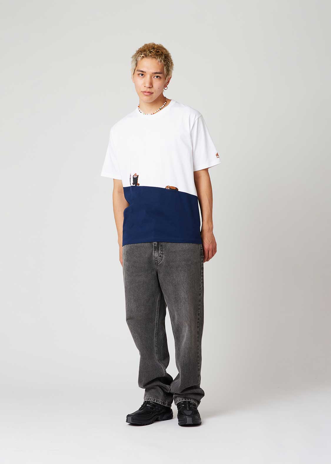 イカクナニコレ｜バイカラーTシャツ｜ユニセックス｜グラニフ(graniph