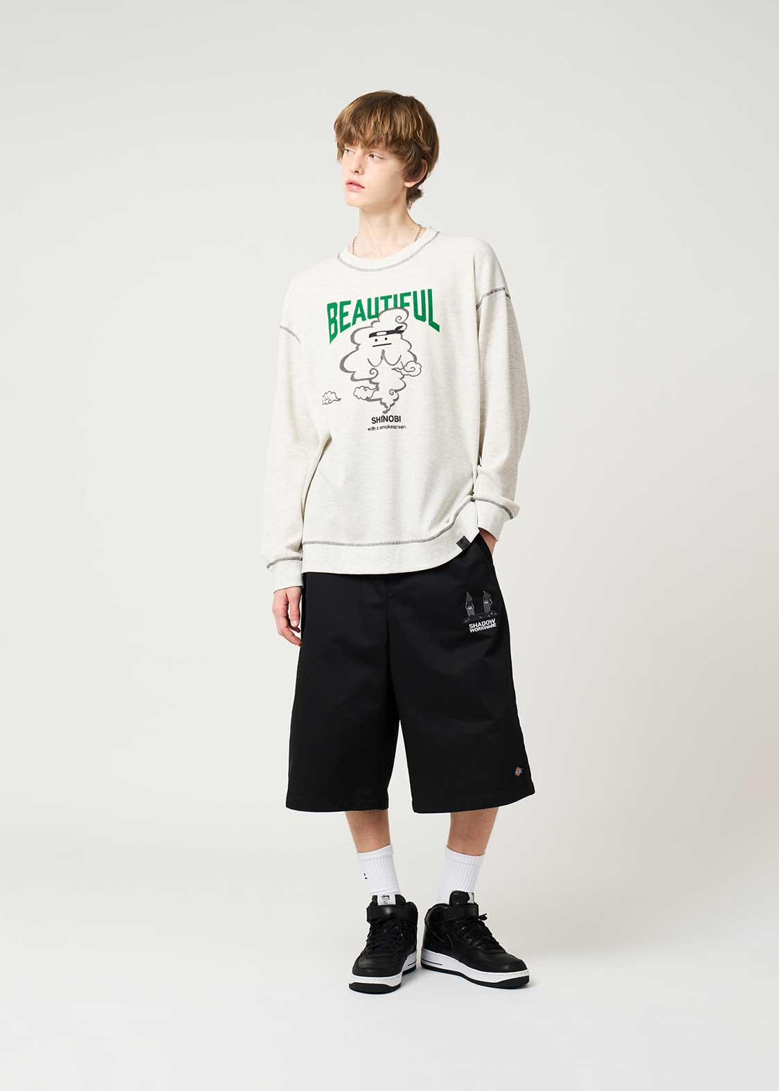 ビューティフルシャドー(Dickies®)｜ツイルハーフパンツ｜ユニセックス