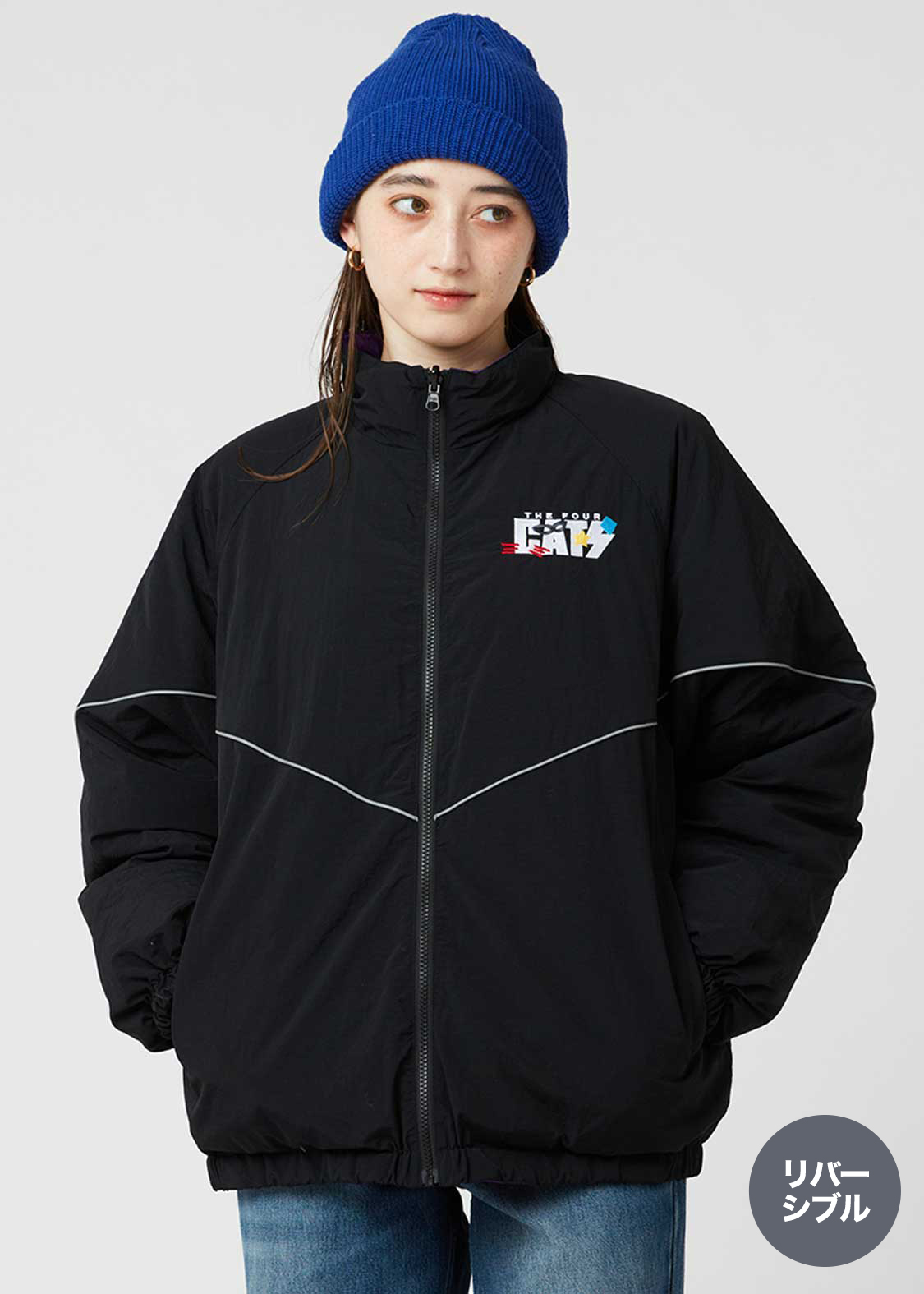 ザ フォーキャッツ バンド｜リバーシブルパデッドジャケット｜ユニ