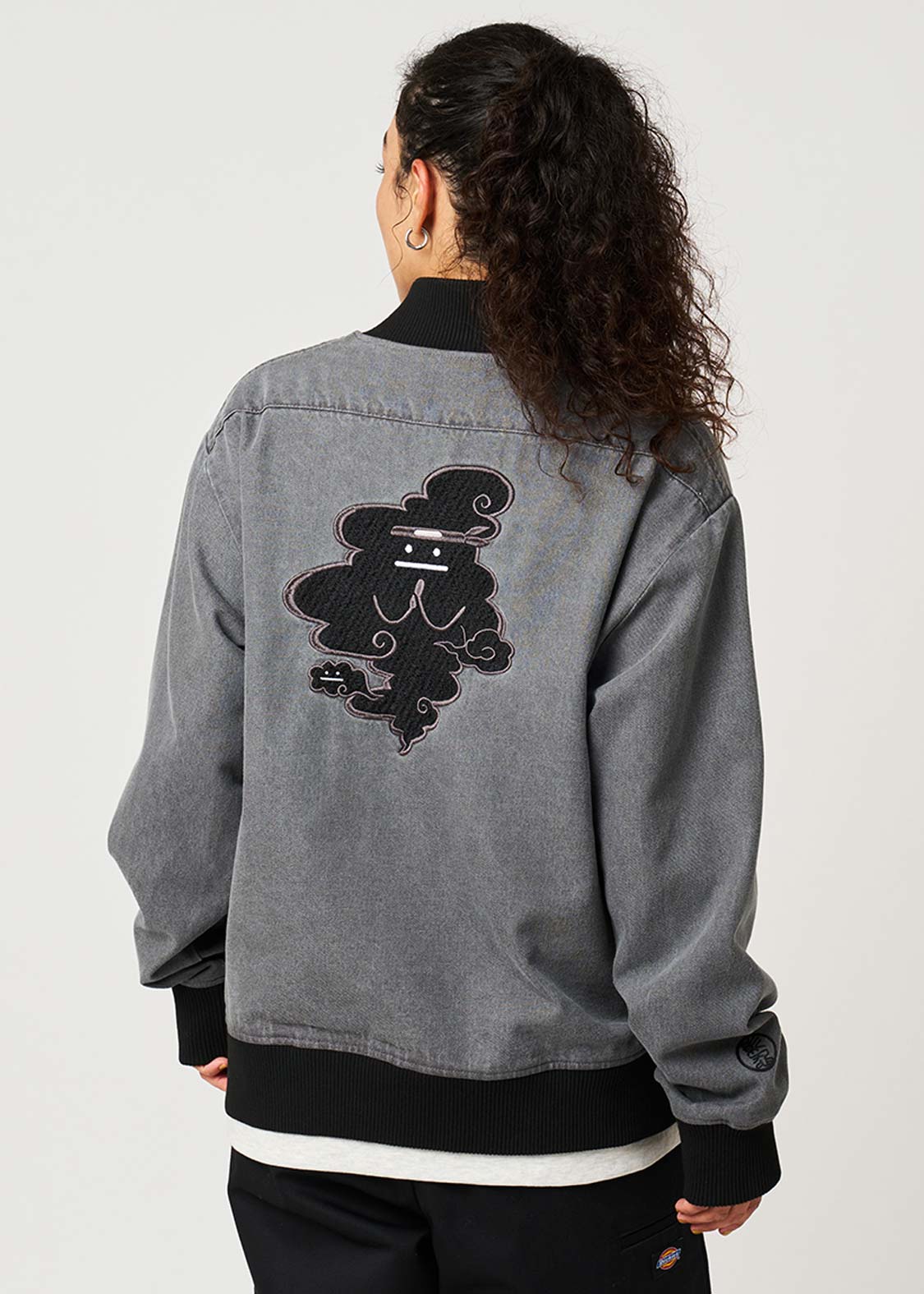 ビューティフルシャドーシノビ｜デニムジップブルゾン｜ユニセックス