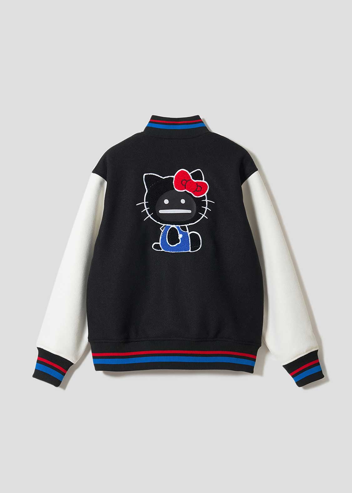 おすわり HELLO SHADOW｜スタジャン｜ユニセックス｜グラニフ(graniph