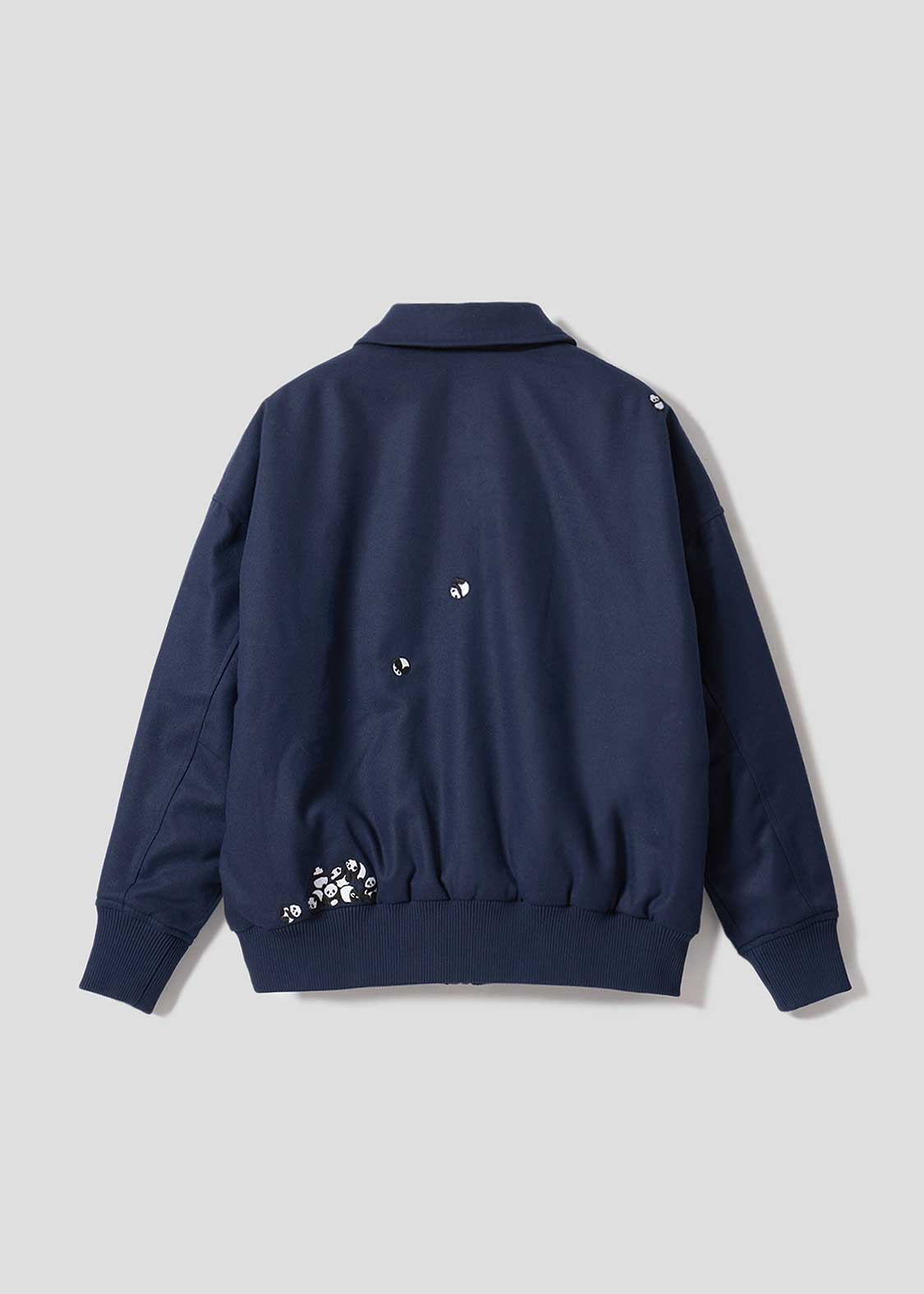 ローリングパンダズ｜メルトン中綿ジャケット｜ユニセックス｜グラニフ