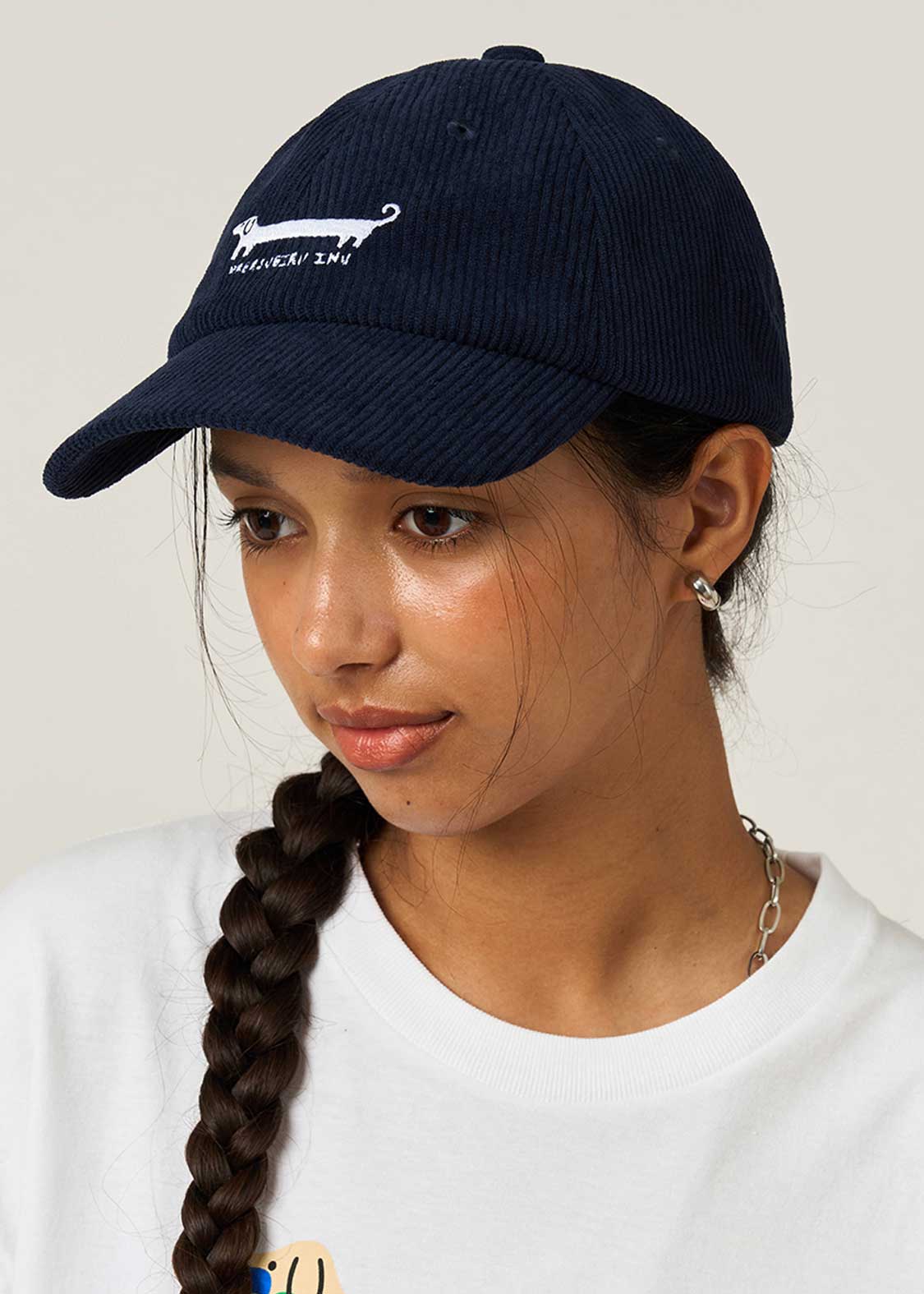 ナガスギルイヌ｜コーデュロイキャップ｜ユニセックス｜グラニフ