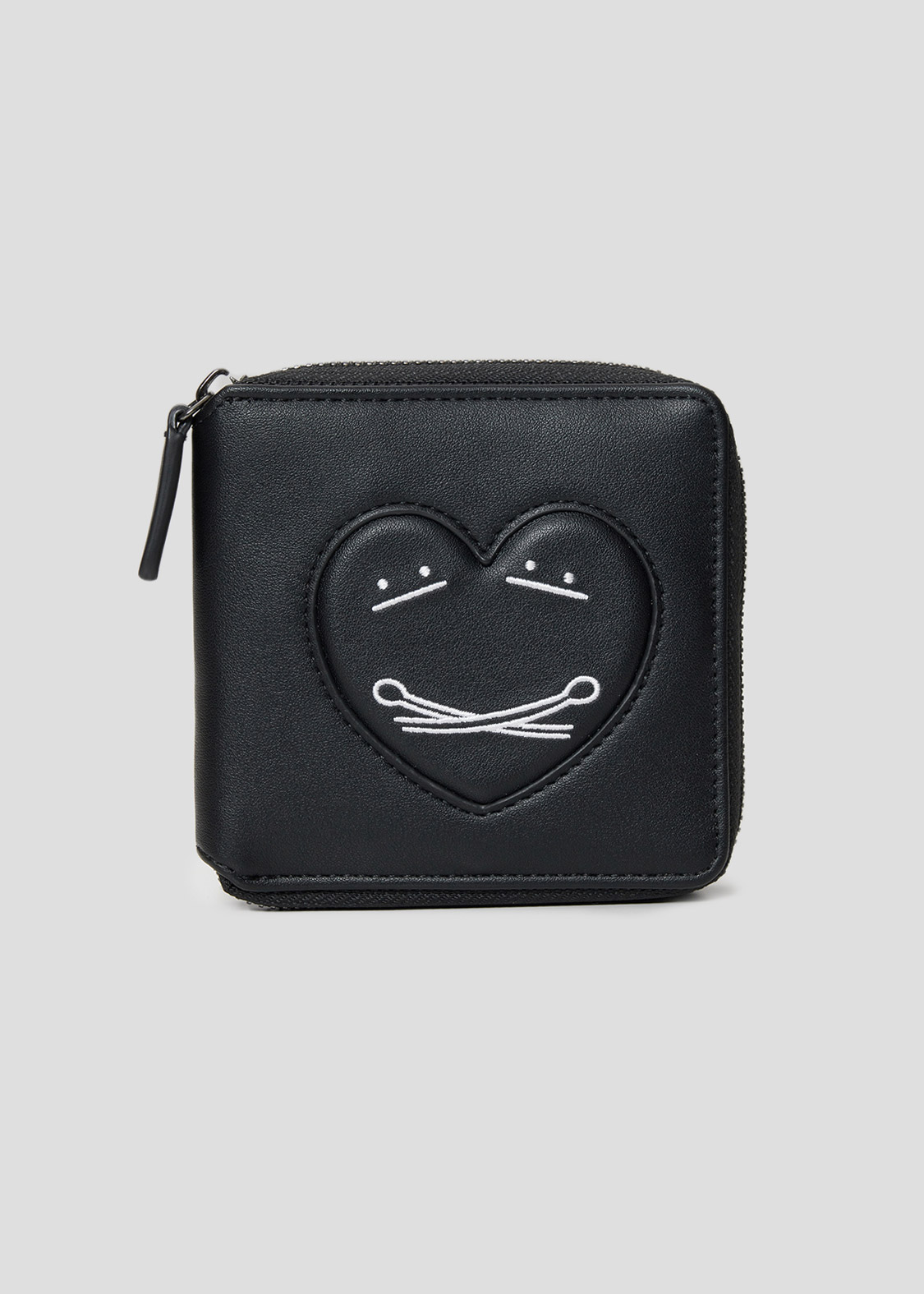 モノクロームラブビューティフルシャドー｜ジップウォレット｜ユニ