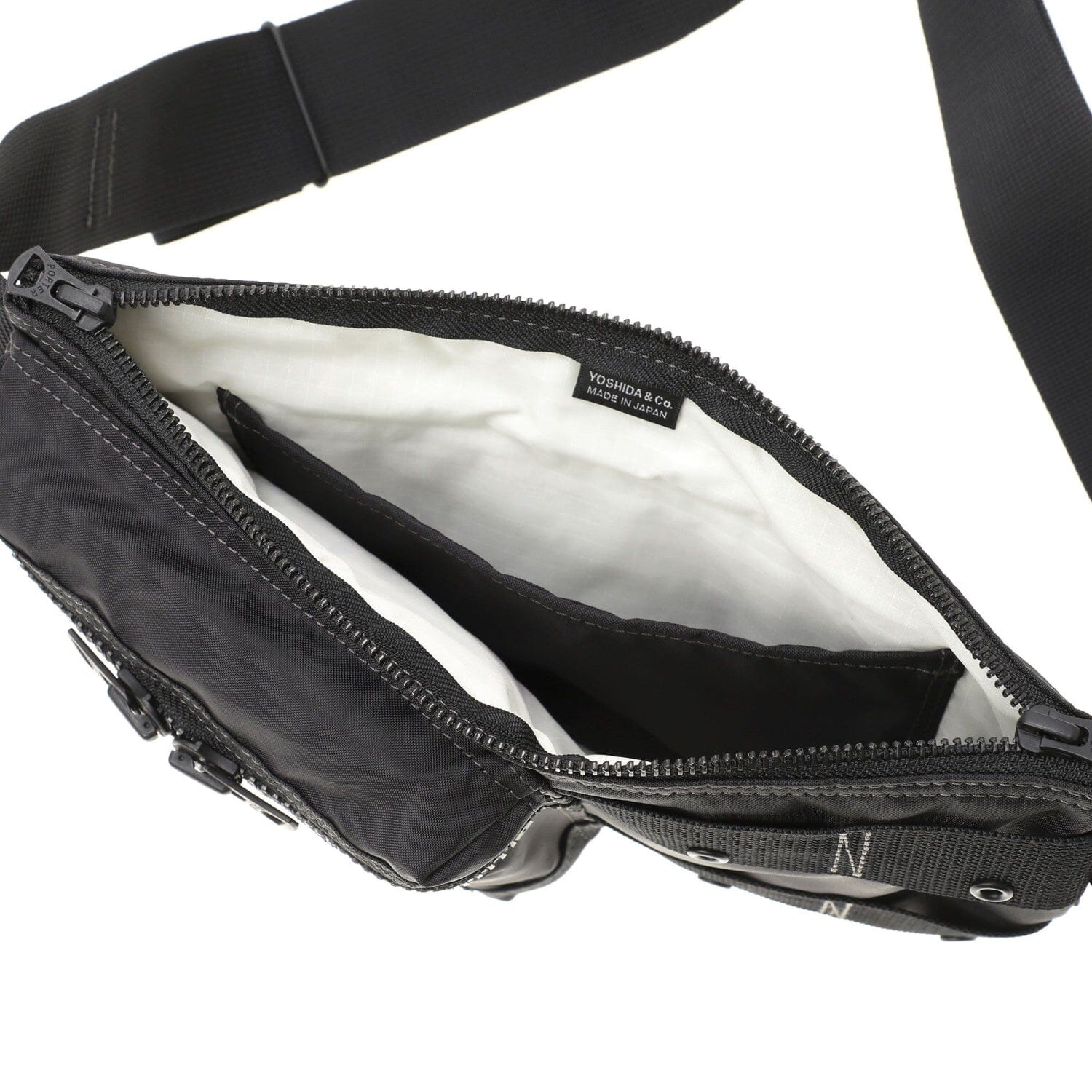 Porter-Yoshida & Co. - All Waist Bag with Pouches - Black – City