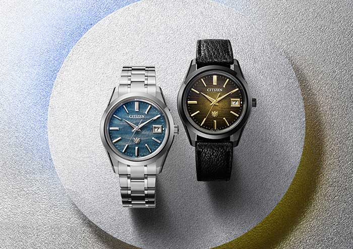 The CITIZEN』 「Iconic Nature Collection」 移ろいゆく自然の美しい