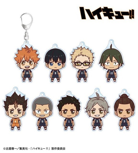 ハイキュー!!」日向や月島、黒尾、研磨が“ちょこん”♪ 描き起こし