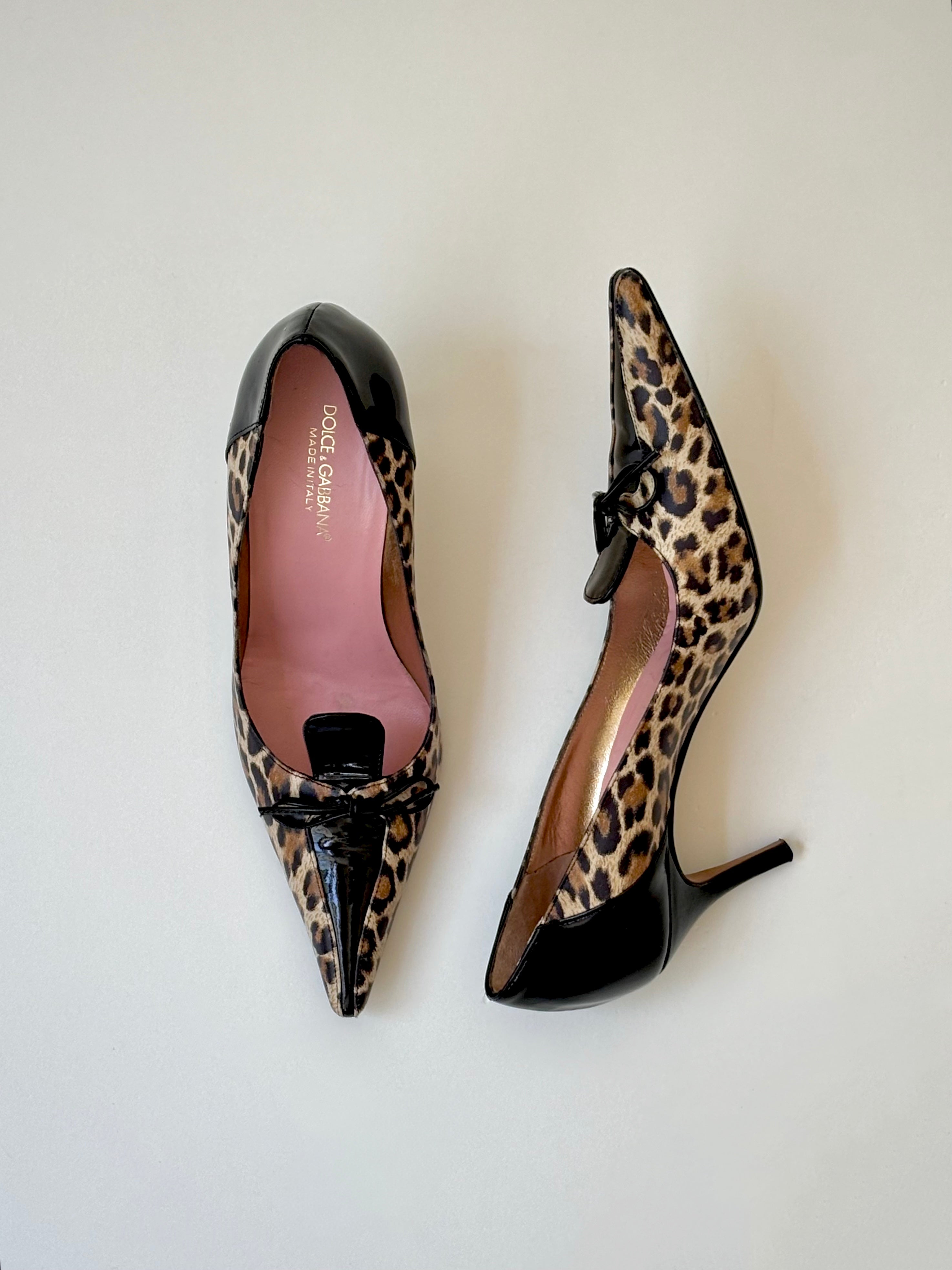 Dolce & Gabbana Leopard Pumps – Choux Louise