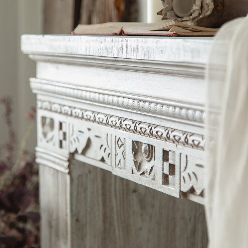 Chanté公式｜マントルピース エレガント アンティークホワイト