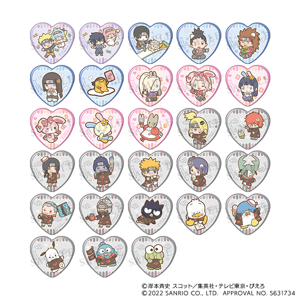 NARUTO-ナルト-」サンリオキャラクターズコラボの新商品が「スタジオ