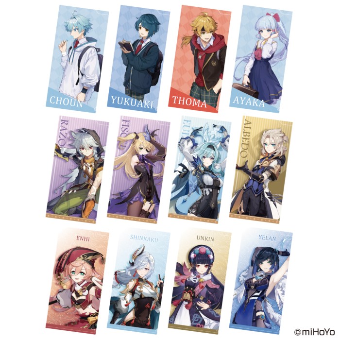 原神×GiGOキャンペーン」第4弾開催！未発売キャラのノベルティもらえる