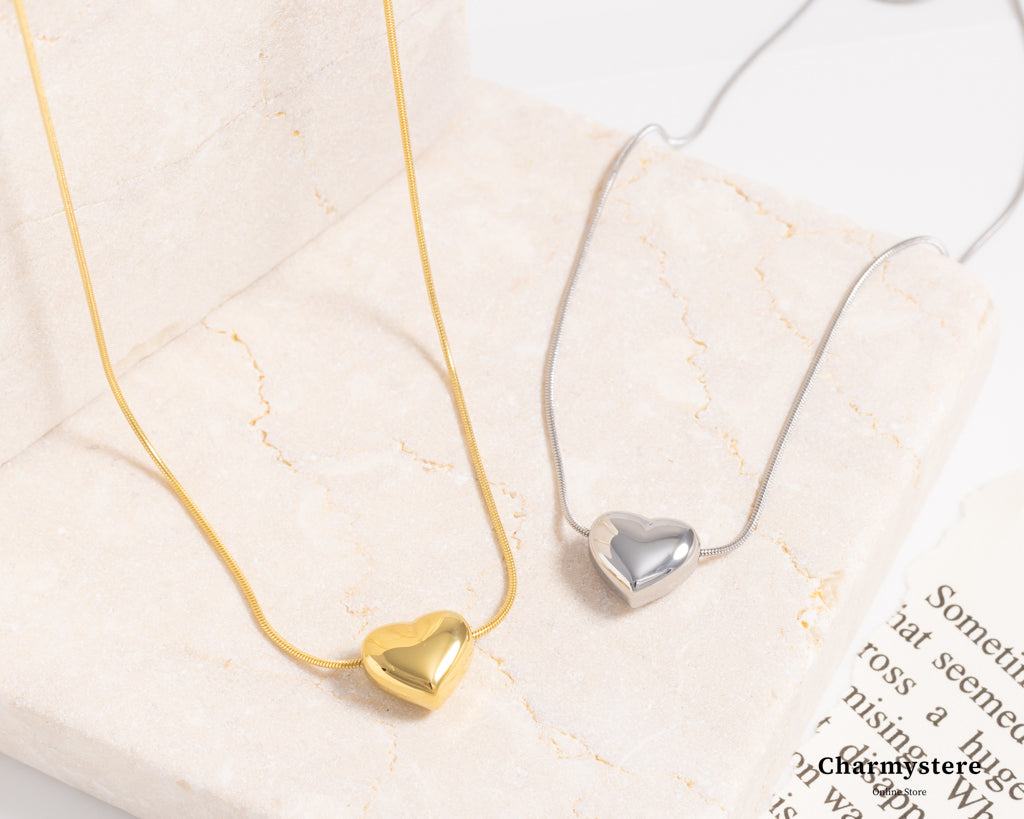 2way heart necklace – Charmystere OnlineStore