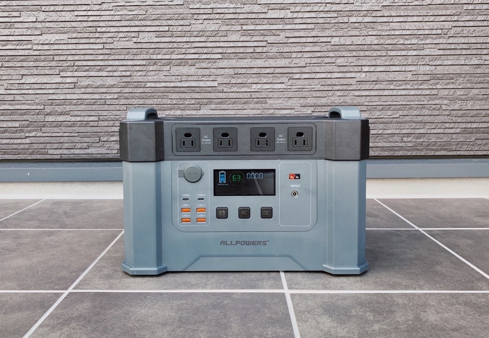 Monster X 実機レビュー】容量1700Wh/定格2000Wの最強ポータブル電源