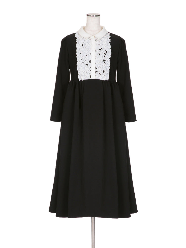 バイカラーフリルワンピース |【公式】Chestyオンラインショップ