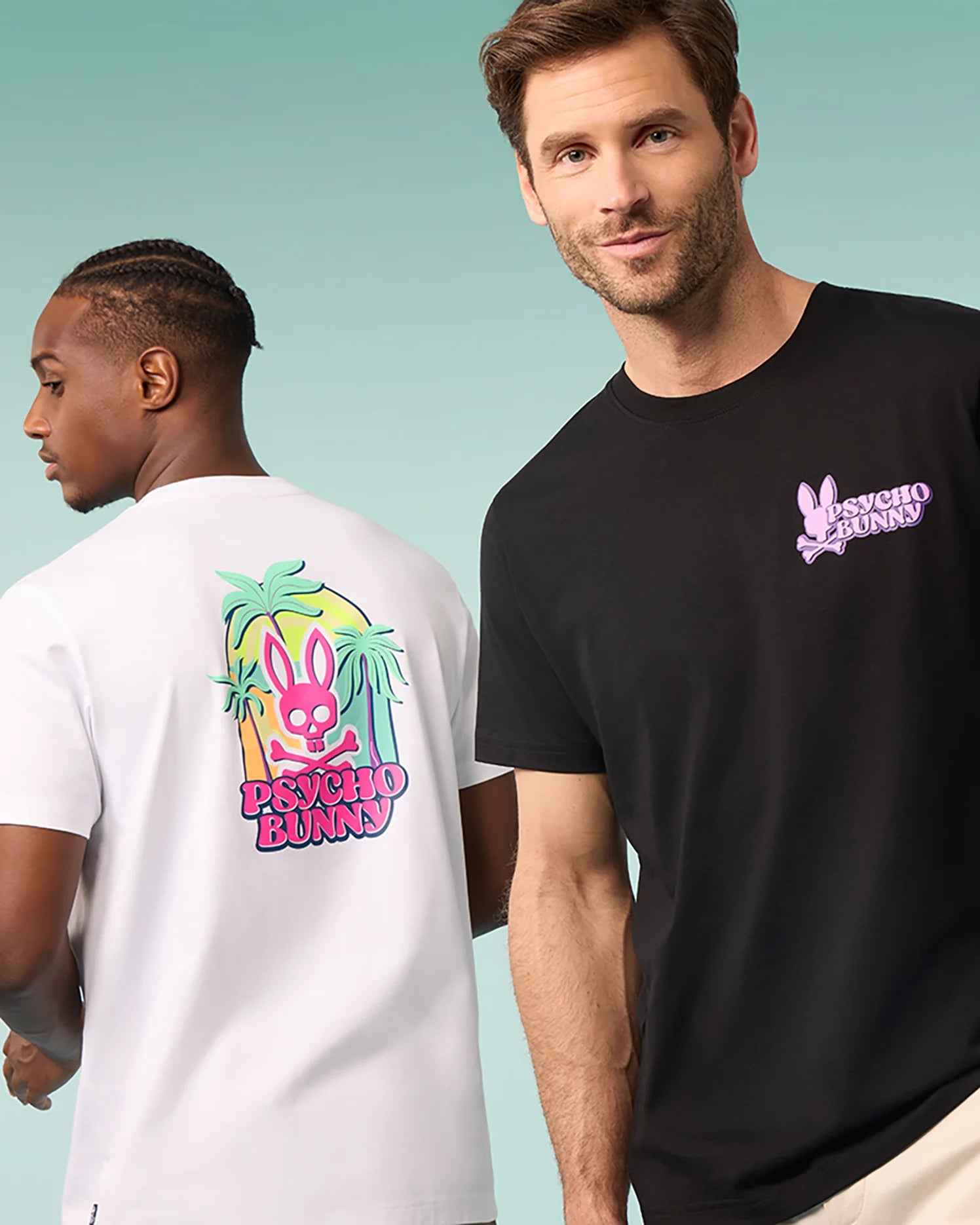 Men's Psycho Bunny Redland Graphic Tee Black | Chicago City Sports