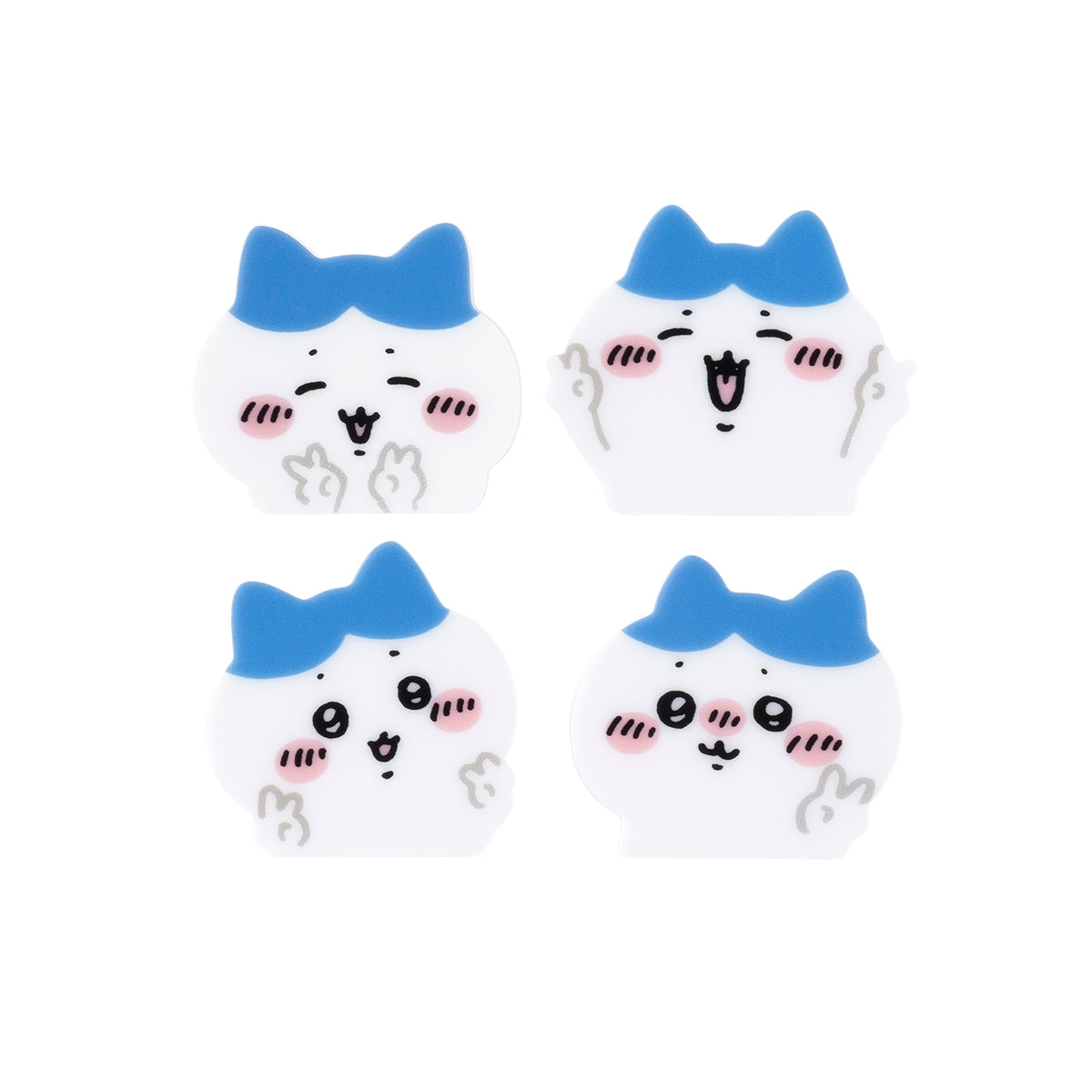 ちいかわ 4個セットアクリルバッジ（ピースなハチワレ） | ちいかわ