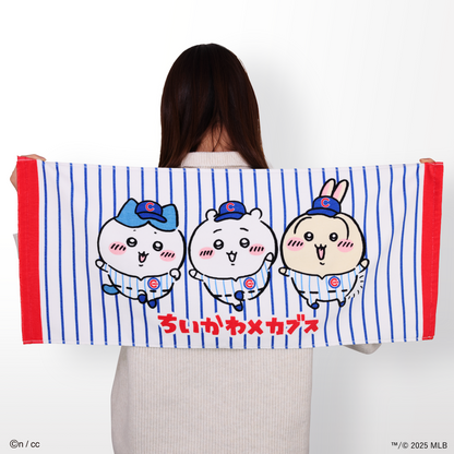 予約】ちいかわ×MLB TOKYO SERIES フェイスタオル（カブス）【2025年6