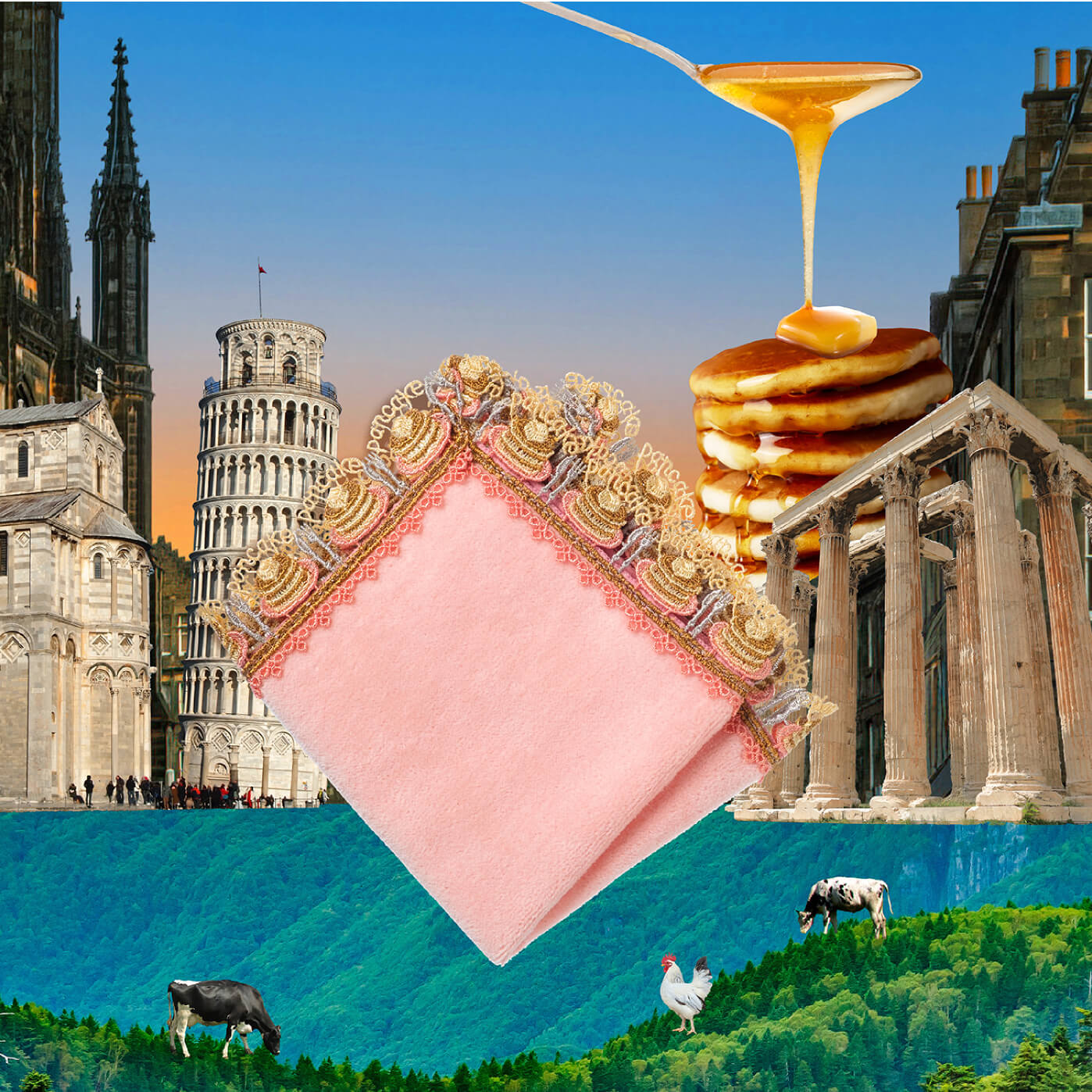 近沢レース店 2026春夏 シーズンタオルハンカチ頒布会