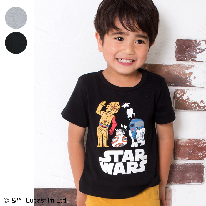 スター・ウォーズ キャラクター半袖Tシャツ｜子供服・ベビー服の通販 chil2