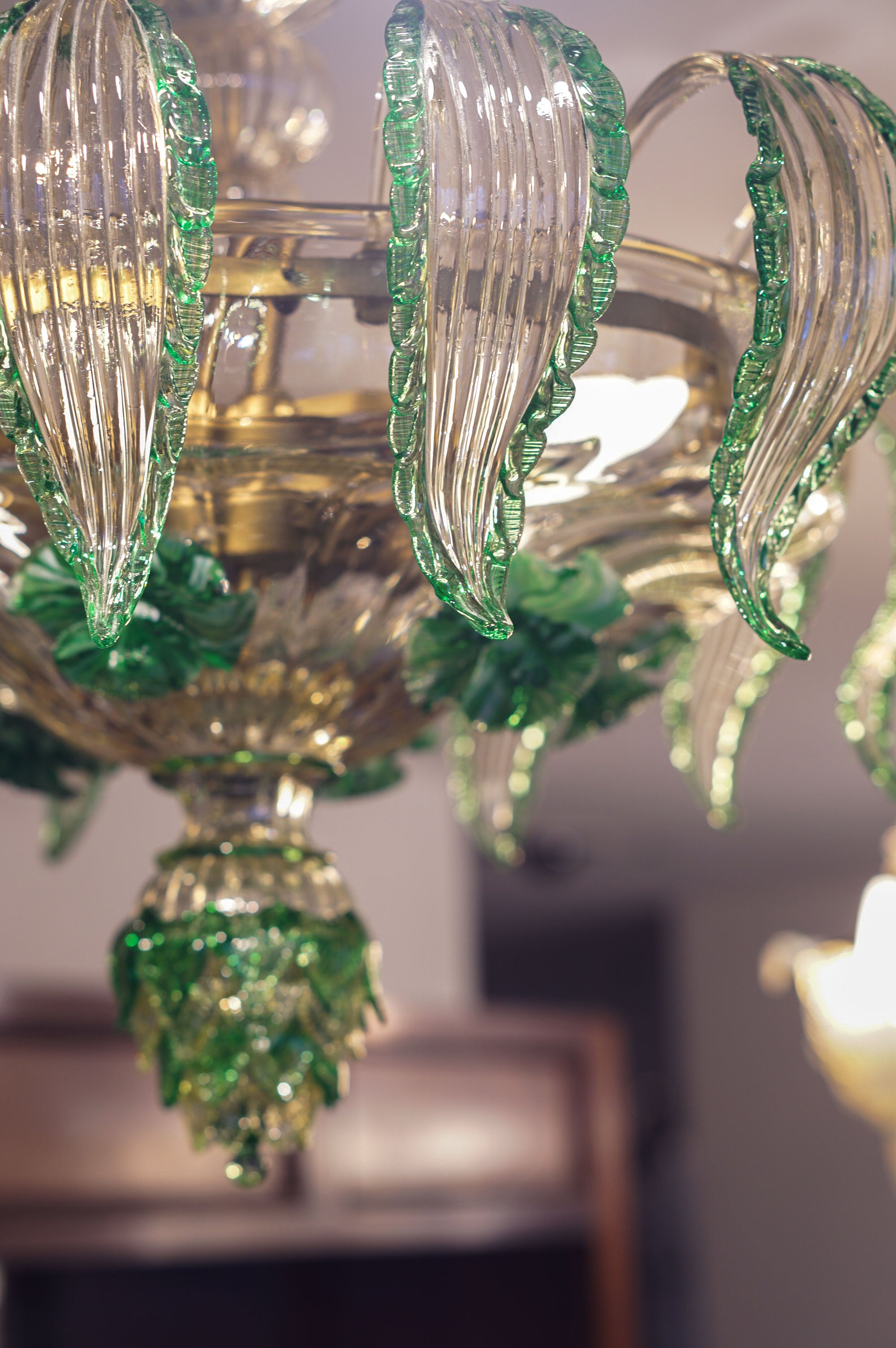 ムラーノガラス（ベネチアングラス）シャンデリア／照明／シーリング