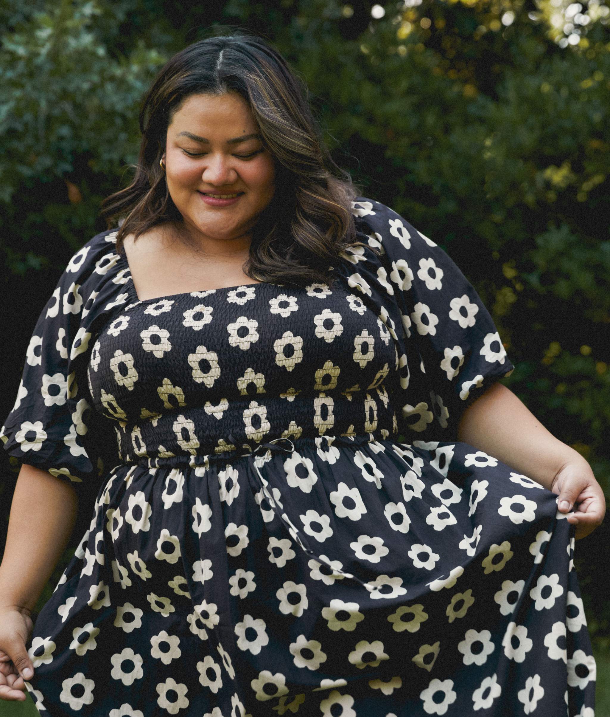 The Katrina Dress Extended | Noir Daisy – Christy Dawn