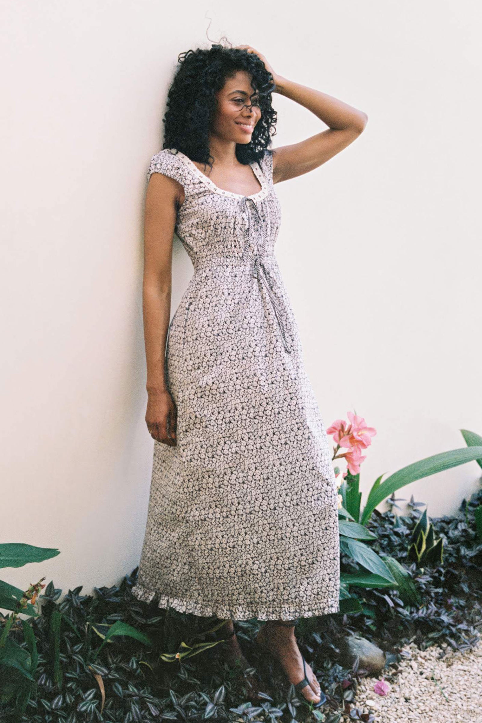 The Kelly Dress | Noir Phlox – Christy Dawn