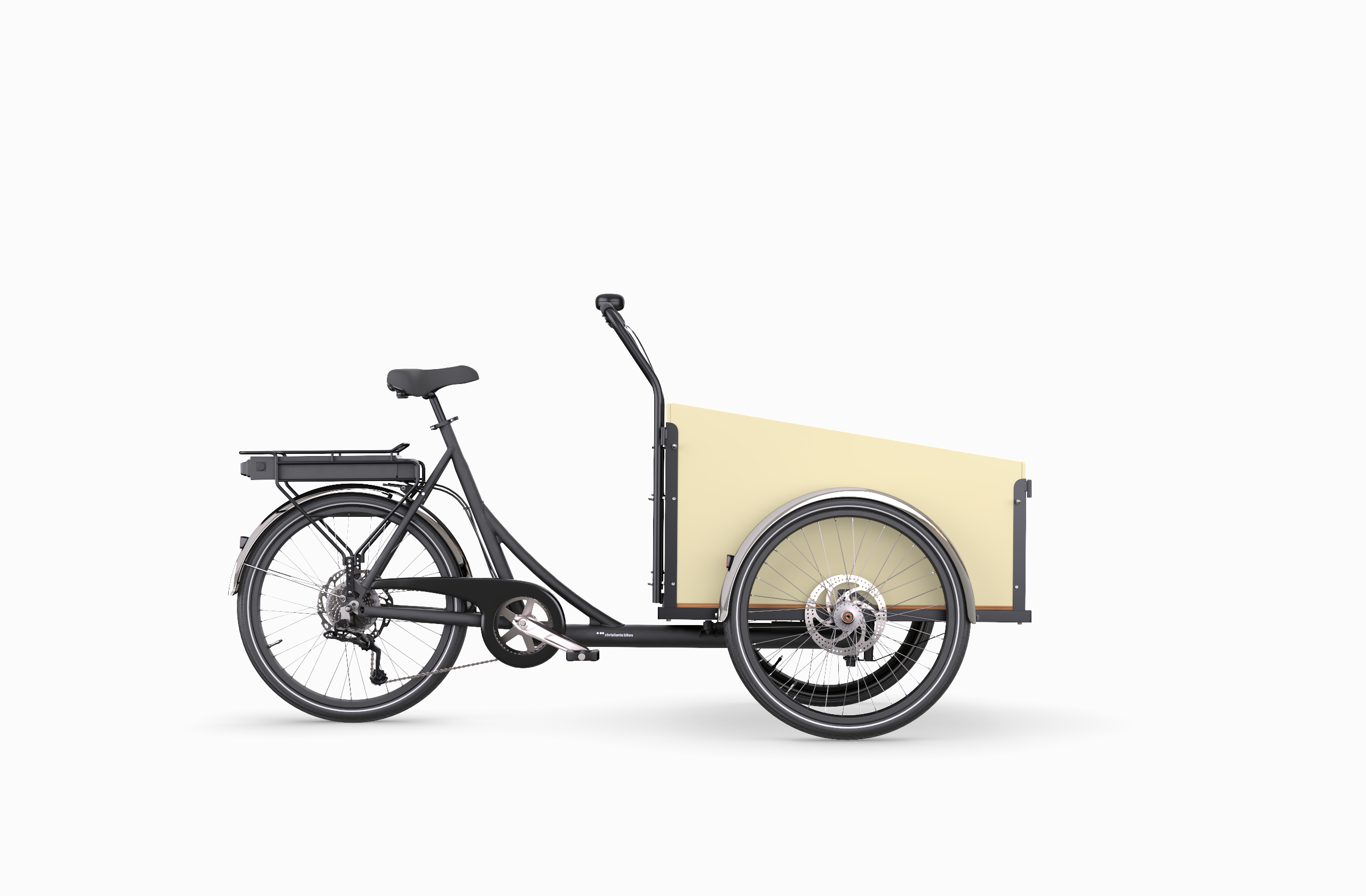 Classic Cream Cargo Bike - Family Fun — Christiania Bikes America