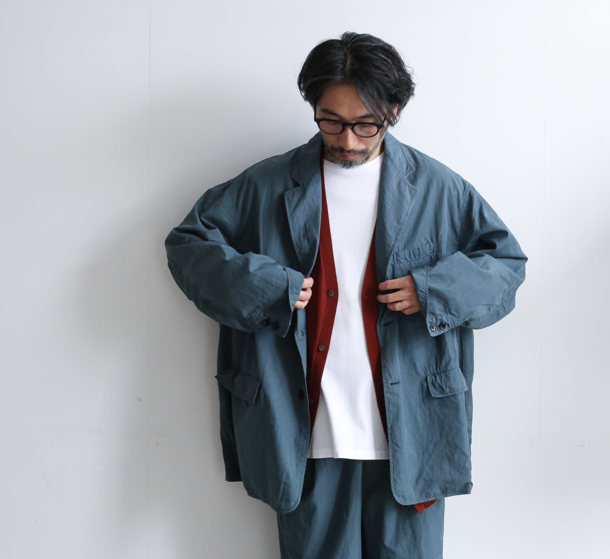 Graphpaper Garment Dyed Twill Oversized Jacket / Oversized Double