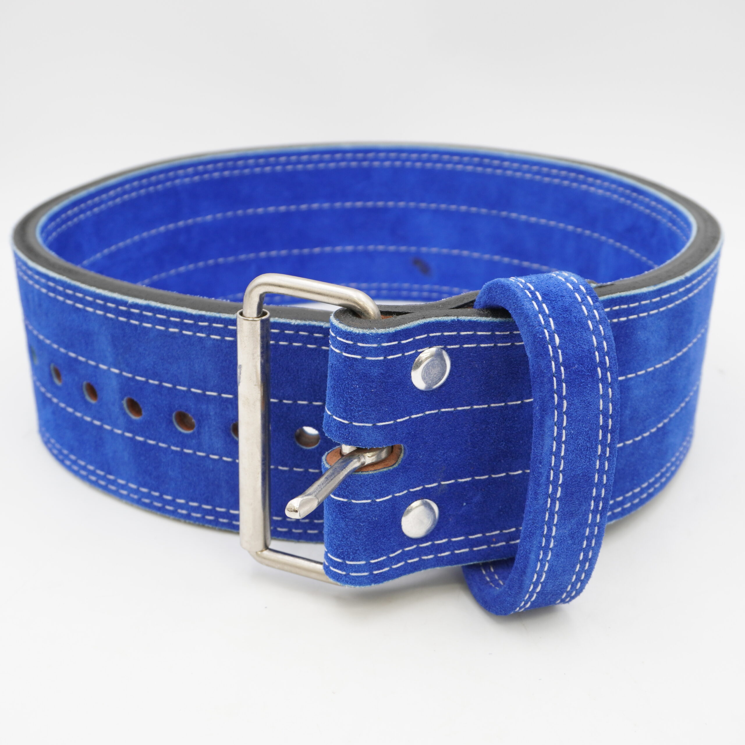 INZER（インザー）パワーベルト レバーアクション ブルー 前面ワイド