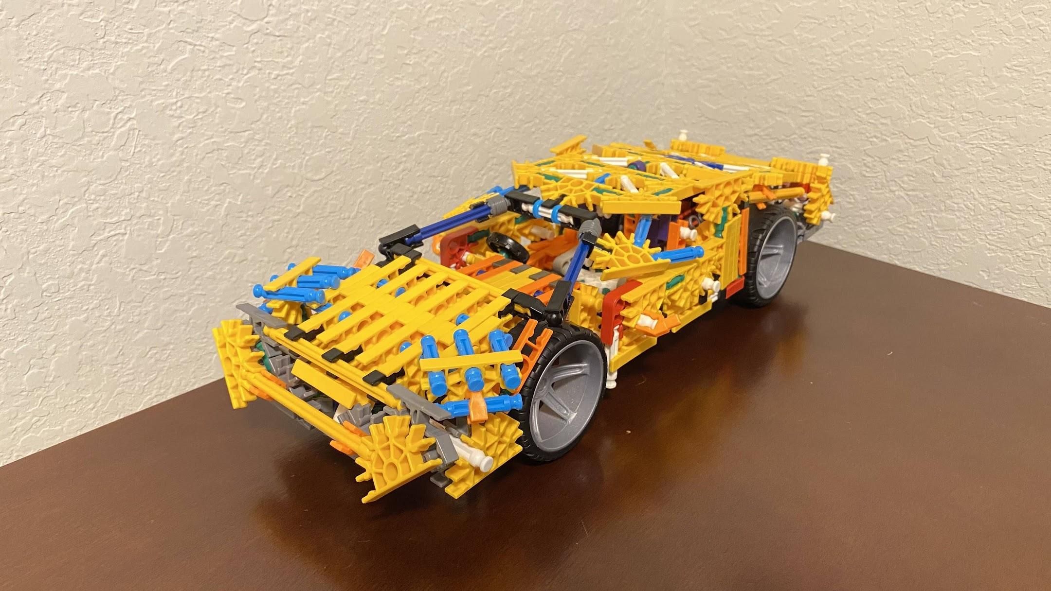 K'NEX Lamborghini Gallardo : 5 Steps - Instructables