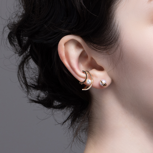 PUNCTURE ダイヤモンド ピアス Mサイズ