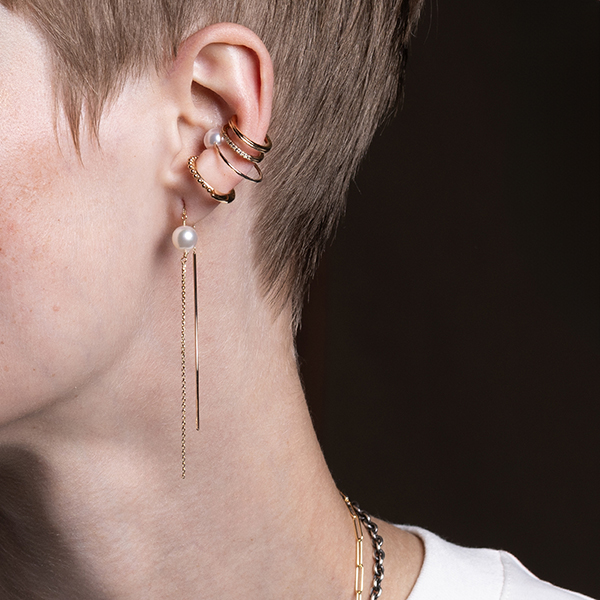 HONEY ANT アコヤパール ピアス