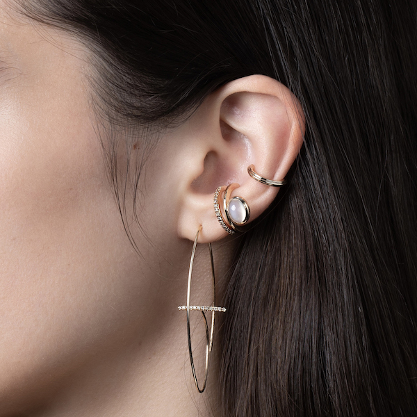 MIRÓ アコヤパール ピアス