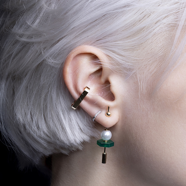 MIRÓ アコヤパール ピアス