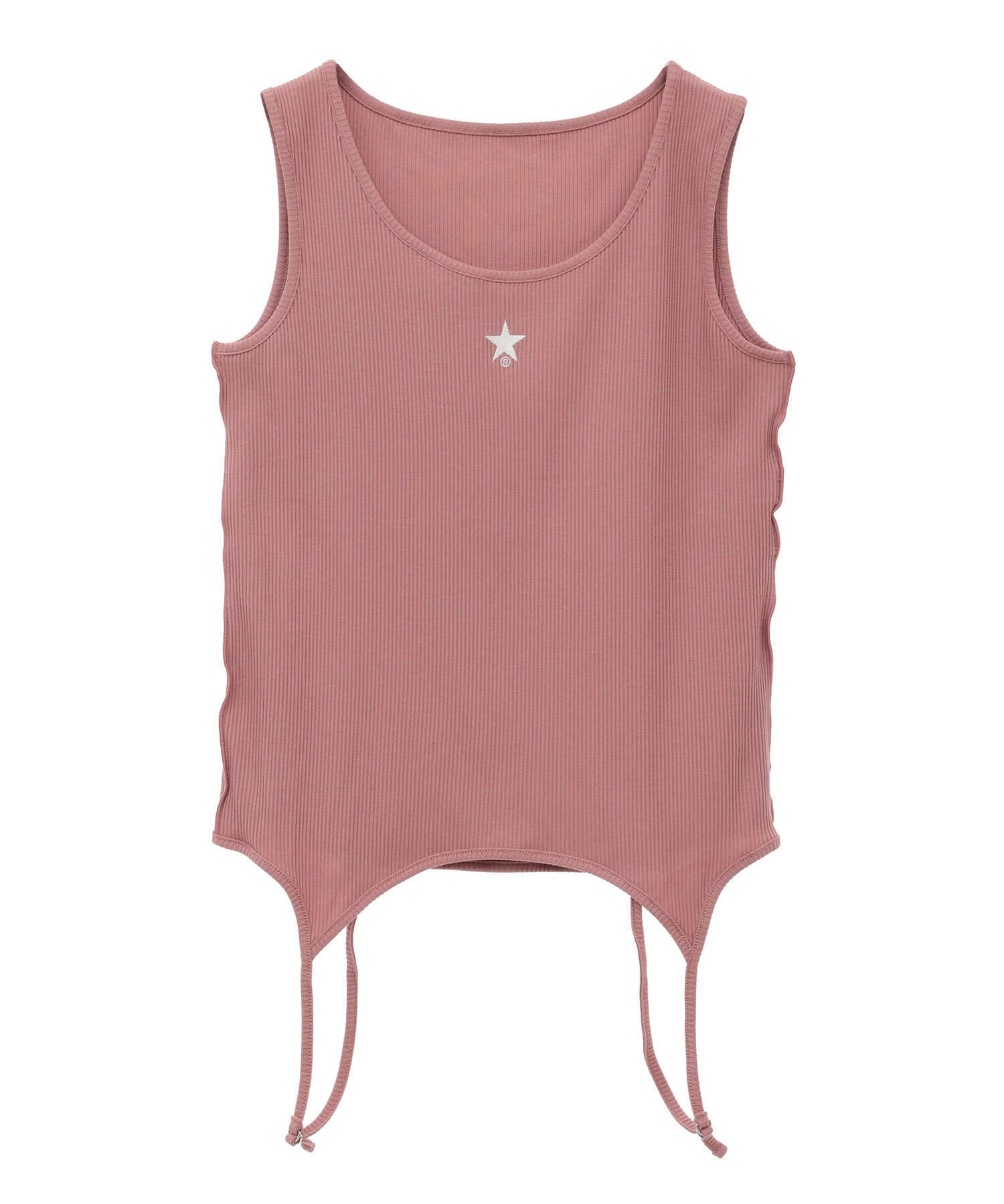 STAR☆ ONEPOINT GARTER RIB TANK TOP｜CONVERSE TOKYO (コンバース