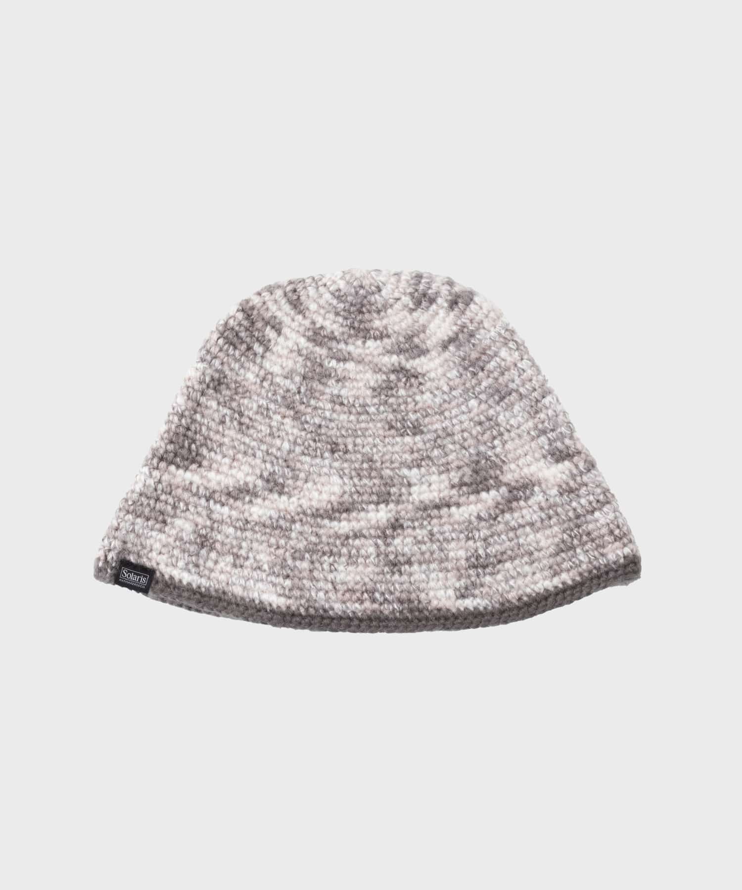 CROCHET HAT(FREE GREY): SOLARIS&CO.: MENS｜CONZ ONLINE STORE