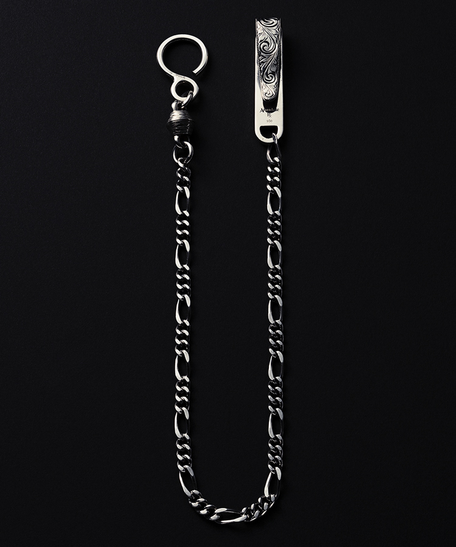 Engraved Narrow Wallet Chain Short(FREE SILVER): Antidote BUYERS