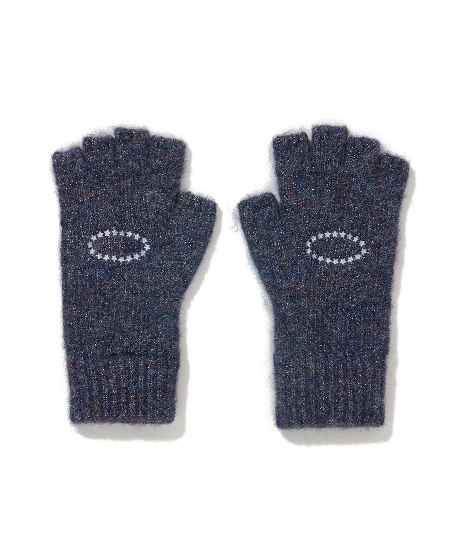 STAR FINGERLESS GLITTER GLOVE(Free BLACK): AFB: MENS｜CONZ ONLINE