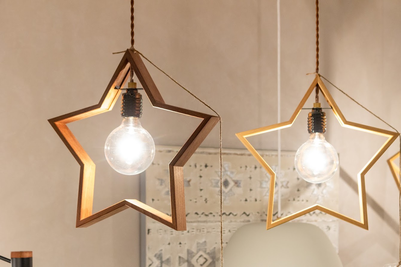 unico ウニコ ペンダントライト スター 星形 ブラウン 星型ライト
