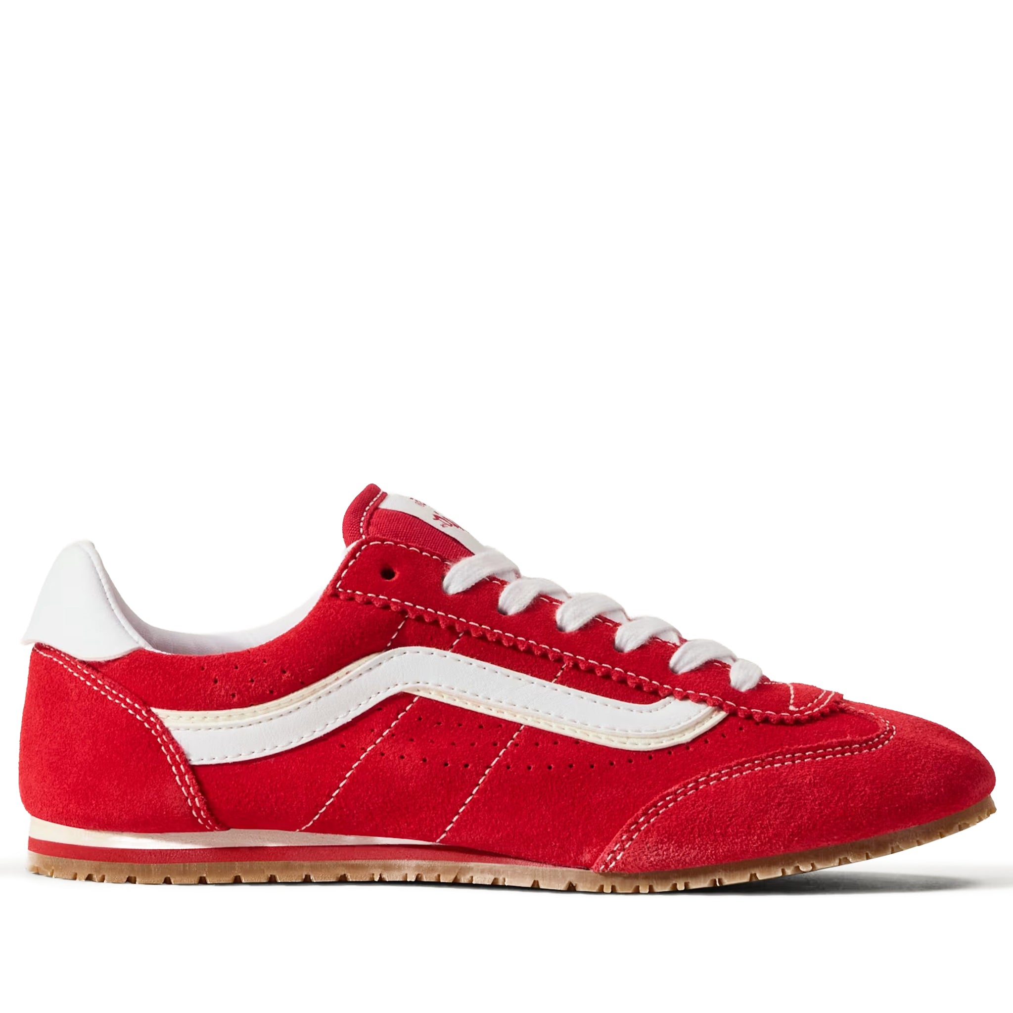 Vans Super Lowpro Shoes - Racing Red – Cool J's Miami online