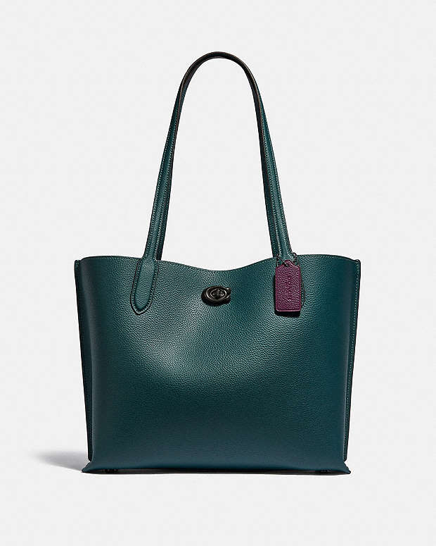 公式】COACH – コーチ | ウィロウ トート ウィズ シグネチャー