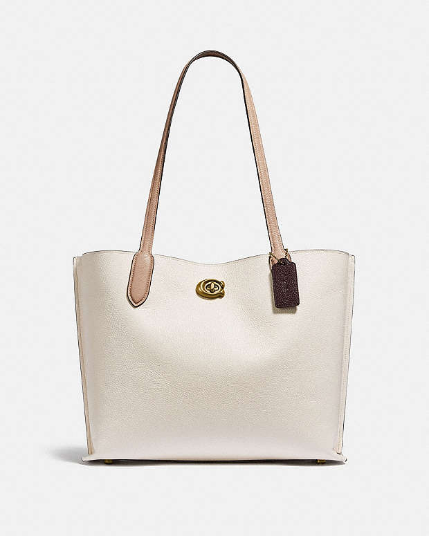 公式】COACH – コーチ | ウィロウ トート カラーブロック