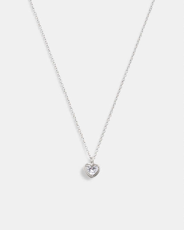 公式】COACH – コーチ | ハロー ハート ペンダント ネックレス