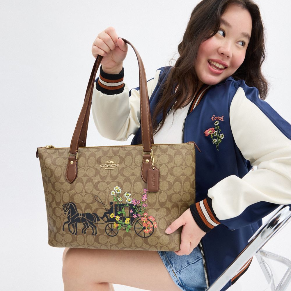 公式】コーチアウトレット | ギャラリー トート・シグネチャー