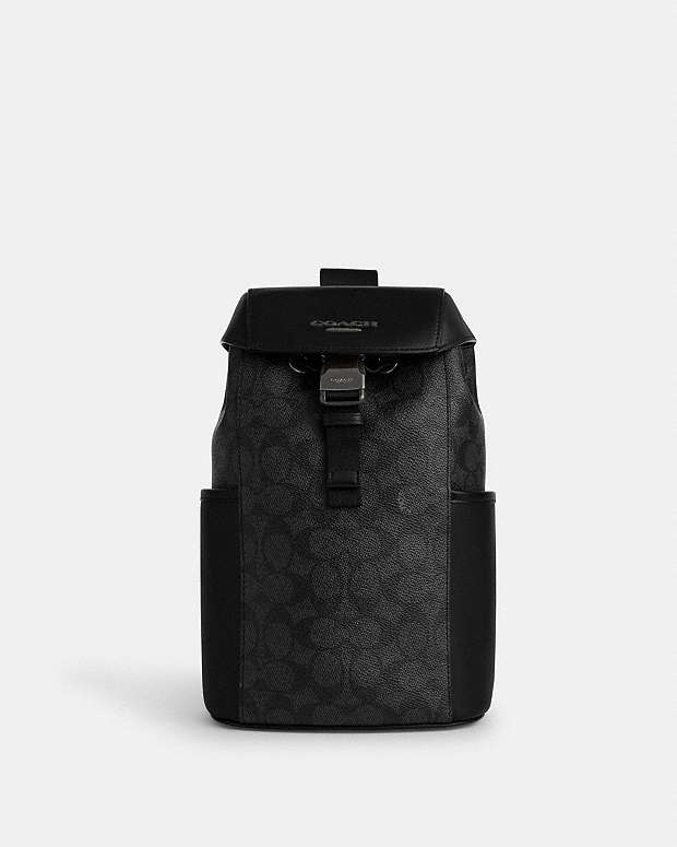 公式】コーチアウトレット | レーサー パック・シグネチャー キャンバス