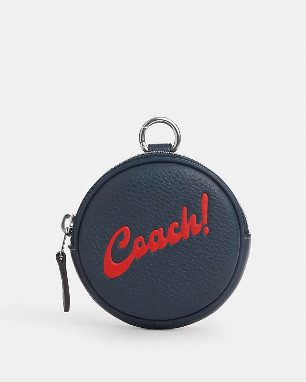公式】コーチアウトレット | ラウンド コイン ケース・コーチ グラフィック