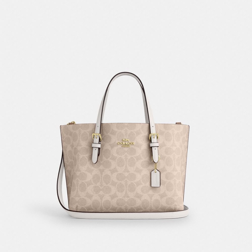COACH® Outlet | Mollie Tote Bag 25 In Signature Canvas
